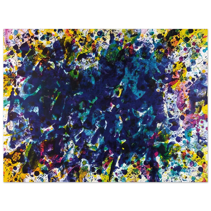 Sam Francis - Coral Marine  75x100 cm / 30x40inches Fine Art Poster