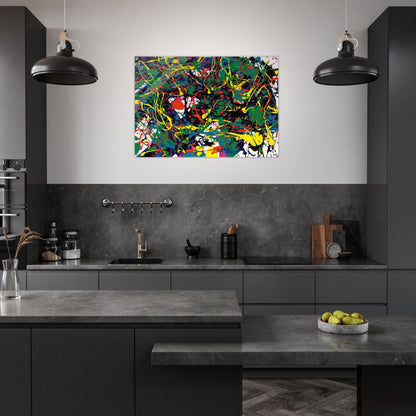 Untitled  SFP94-55  SFF 1729  - Sam Francis Acrylic Print - 70x100 cm / 28x40″ inches