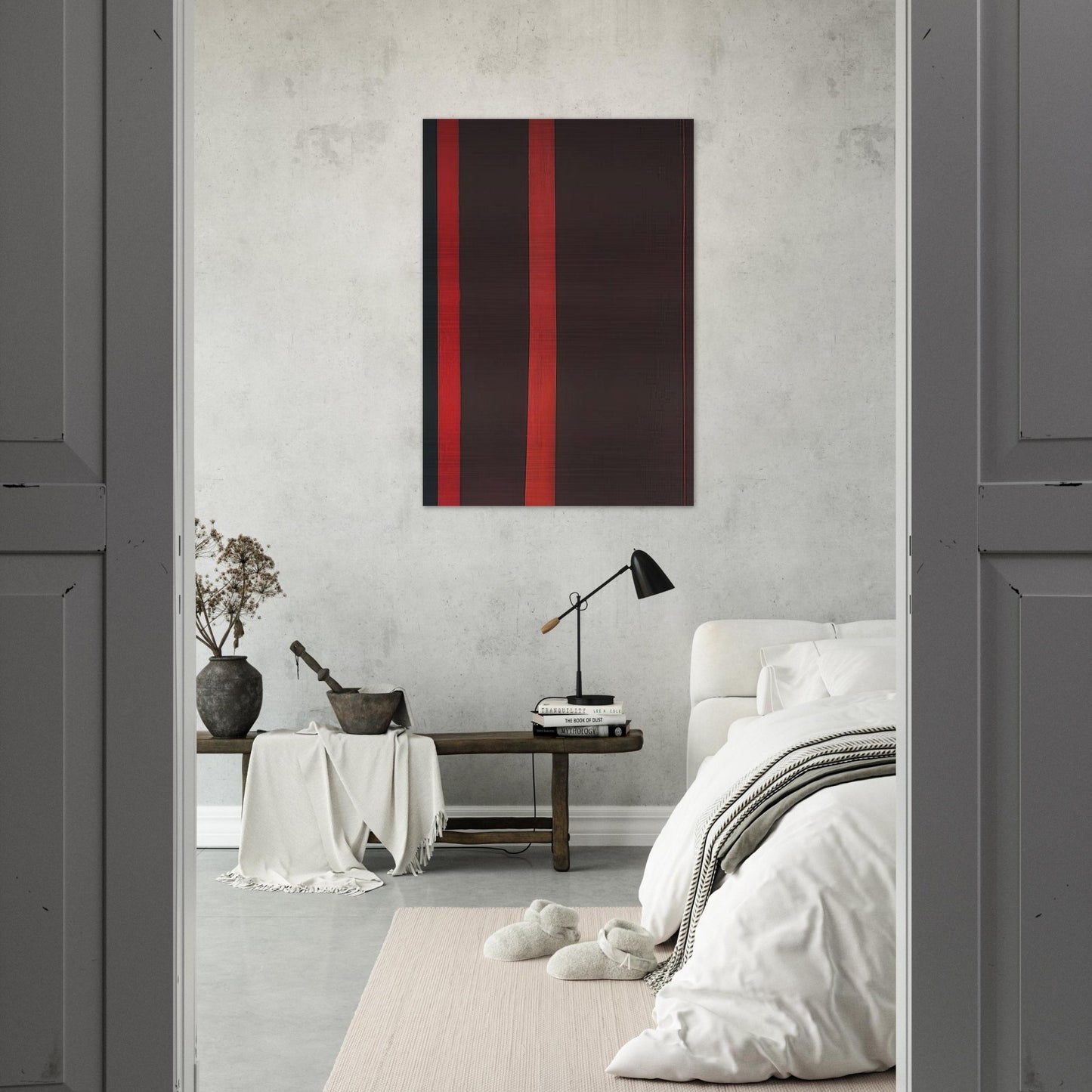Adam - Barnett Newman Brushed Aluminum Print - 70x100 cm / 28x40 inches | Barnett Newman Aluminum Print | Barnett Newman Prints