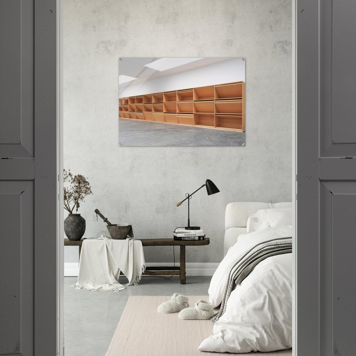 Untitled Plywood - 1980 - Donald Judd Acrylic Print - 70x100 cm / 28x40″ inches