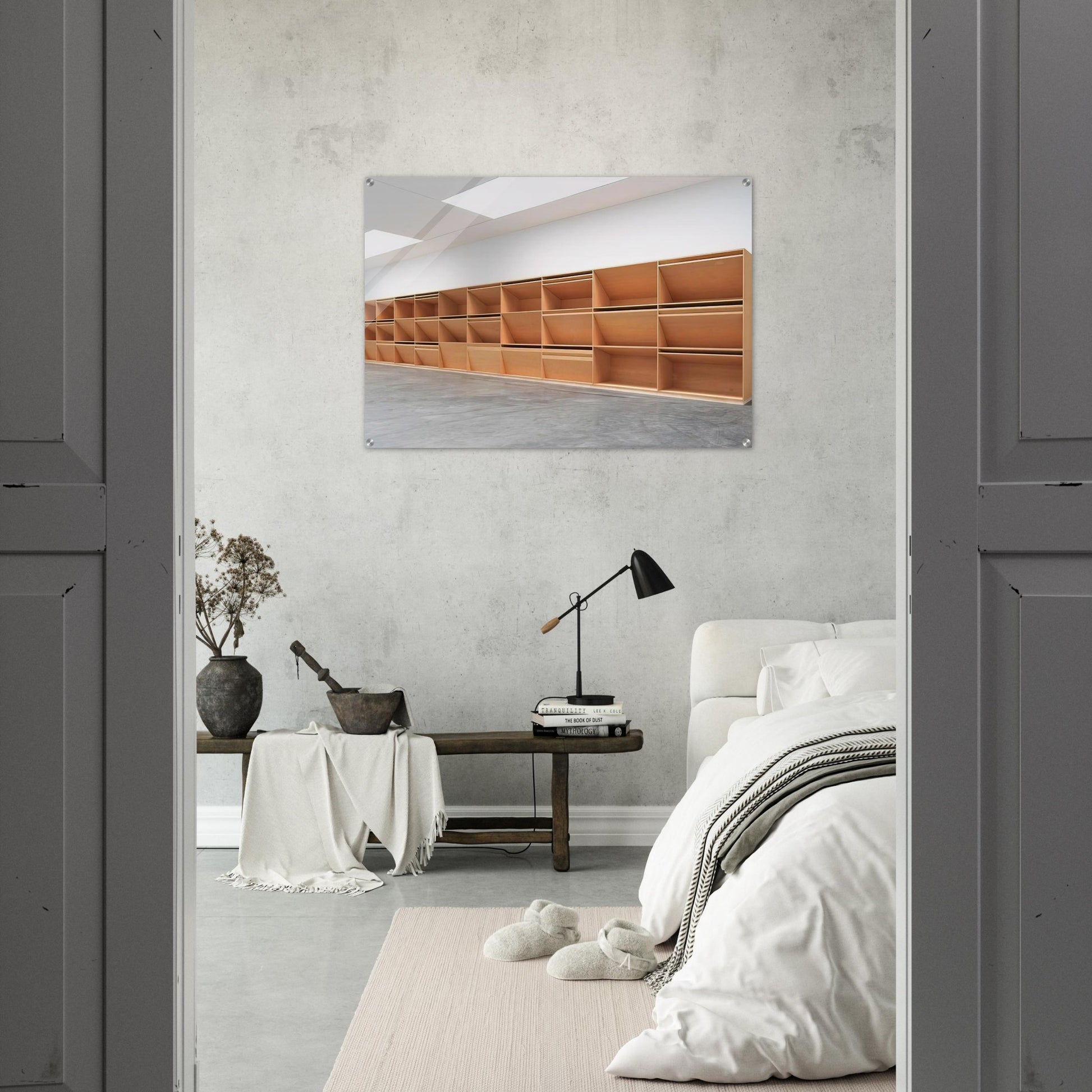 Untitled Plywood - 1980 - Donald Judd Acrylic Print - 70x100 cm / 28x40″ inches