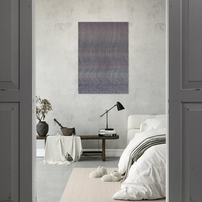 FALL 1963 - Bridget Riley Brushed Aluminum Print - 70x100 cm / 28x40 inches | Bridget Riley Aluminum Print | Bridget Riley Prints