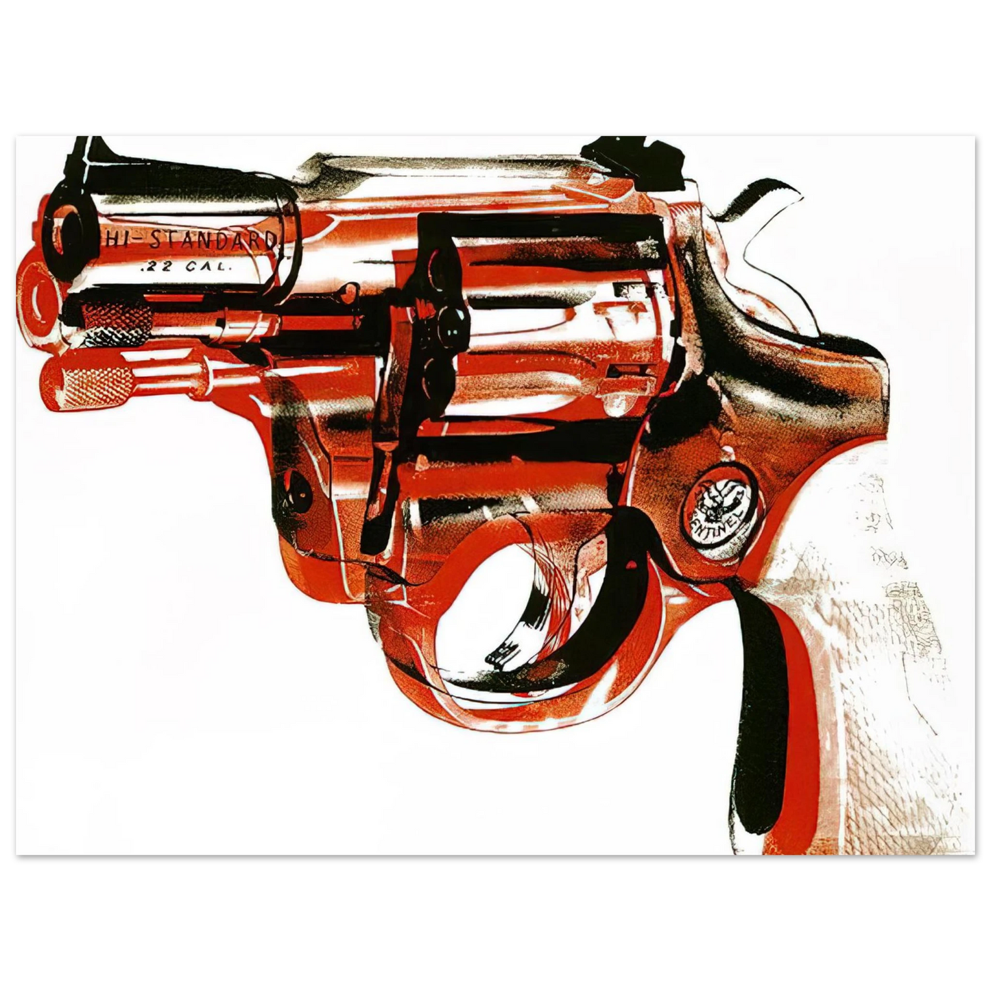 Andy Warhol - Gun Fine Art Poster