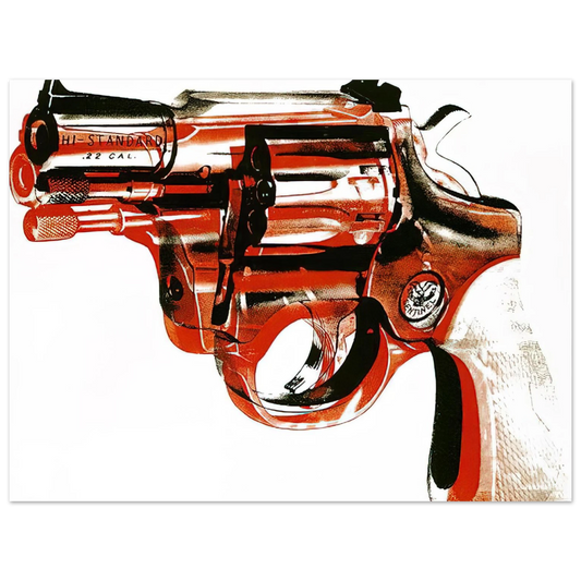 Andy Warhol - Gun Fine Art Poster