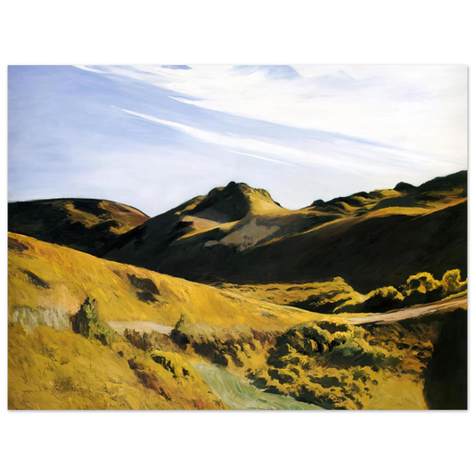 Edward Hopper - The Camel s Hump Fine Art Poster