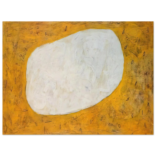Gene Davis - Homage to Dubuffet I - 1952  75x100 cm / 30x40inches Fine Art Poster