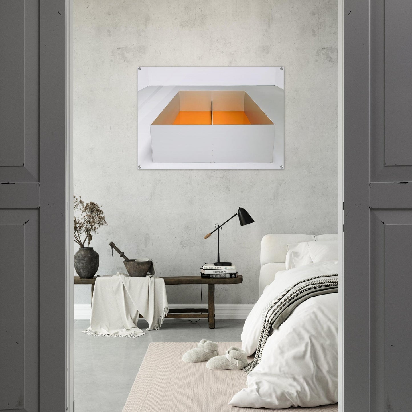 Untitled Menziken - 1989 - Donald Judd Acrylic Print - 70x100 cm / 28x40″ inches | Donald Judd Wall Art | Donald Judd Prints
