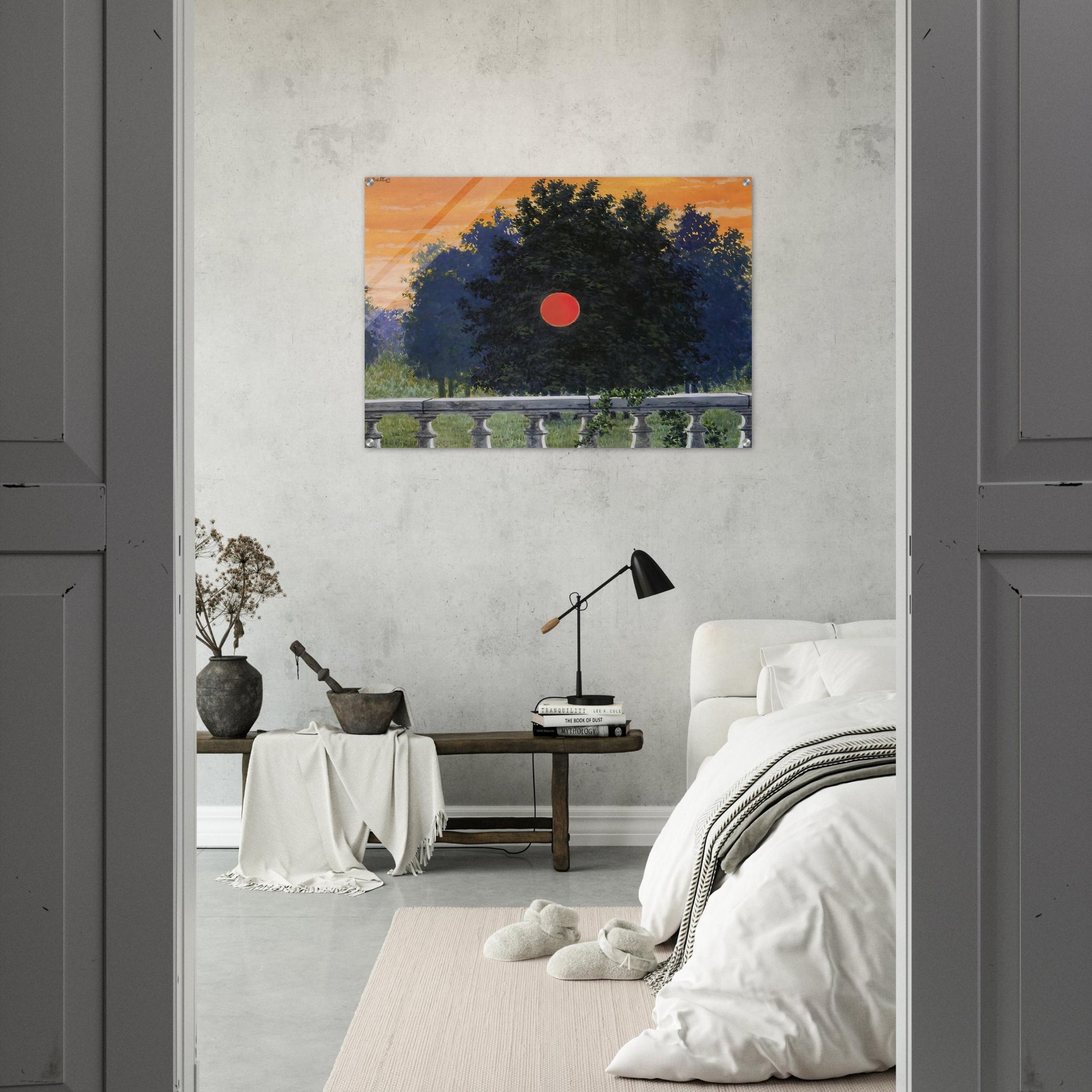 BANQUET 1955 - Rene Magritte Acrylic Print - 70x100 cm / 28x40″ inches | Rene Magritte Wall Art | Rene Magritte Prints