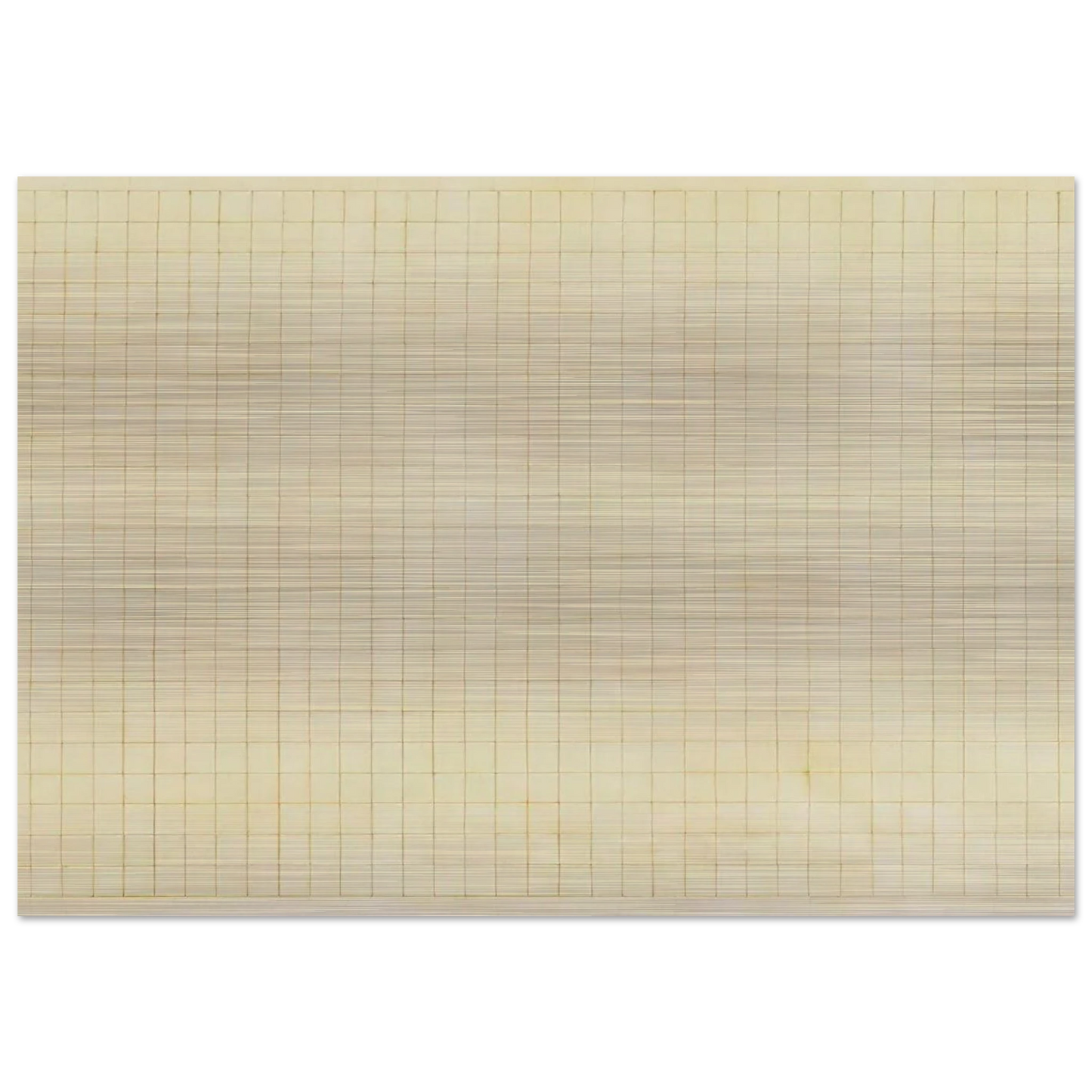 The Harvest - Agnes Martin Brushed Aluminum Print - 70x100 cm / 28x40 inches | Agnes Martin Aluminum Print | Agnes Martin Prints