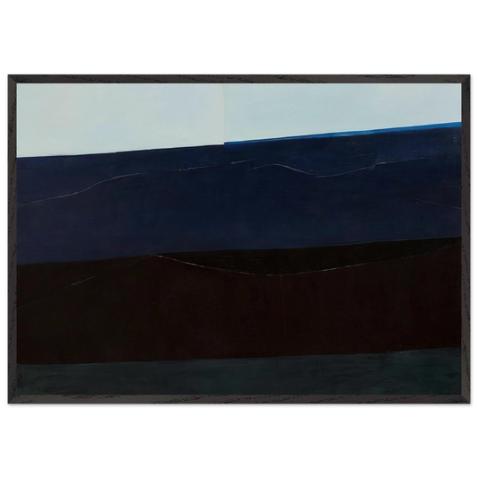 Washington DC January 1964 Number 4 - 1964 N2 - Edward Corbett 70x100 cm / 28x40 inches Framed Art Print – Black Wooden Frame