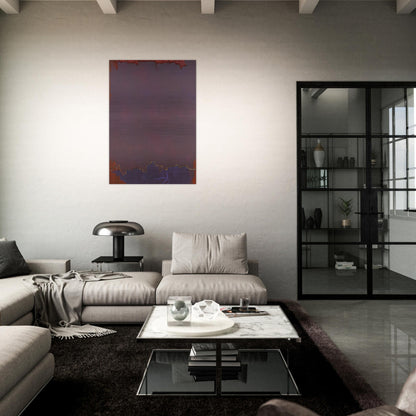 Infinity Field - 1973 - Theodoros Stamos Brushed Aluminum Print - 70x100 cm / 28x40 inches | Theodoros Stamos Aluminum Print | Theodoros Stamos Prints