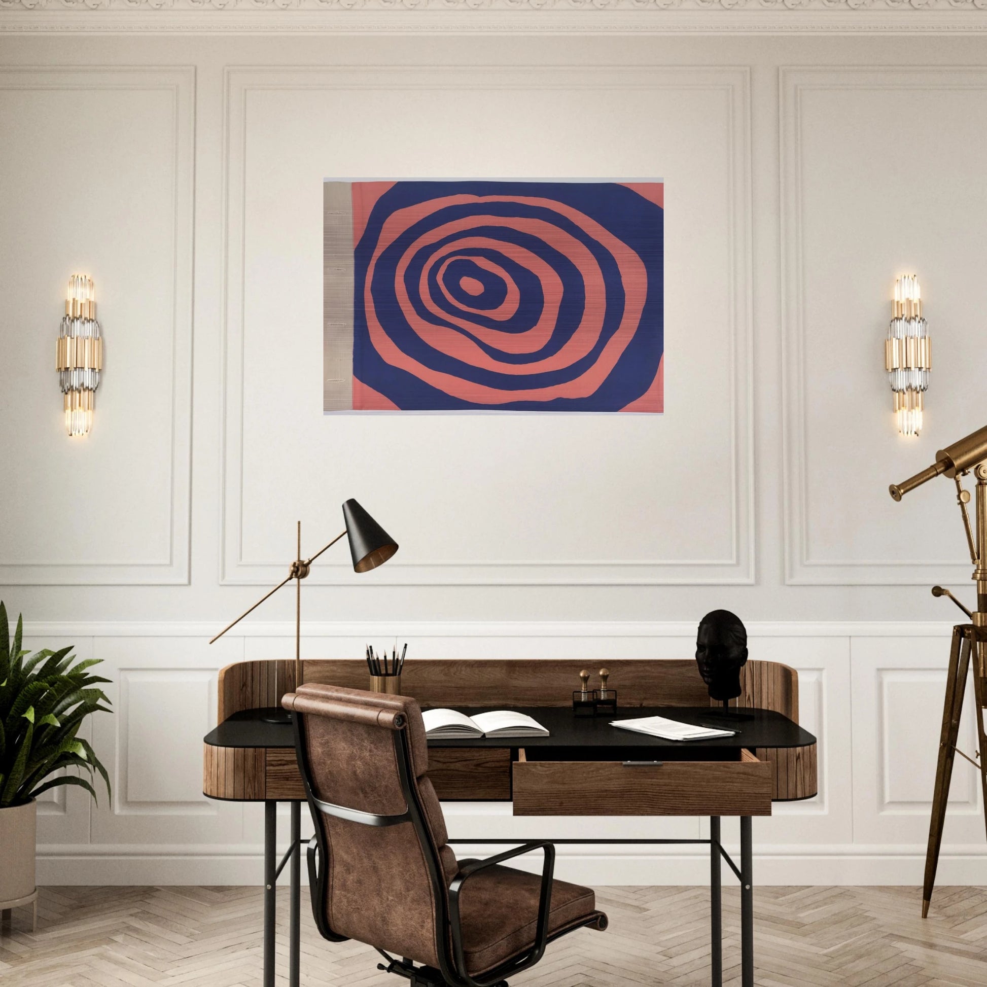 ODE TO THE BIEVRE 2007 0 - Louise Bourgeois Brushed Aluminum Print - 70x100 cm / 28x40 inches | Louise Bourgeois Aluminum Print | Louise Bourgeois Prints