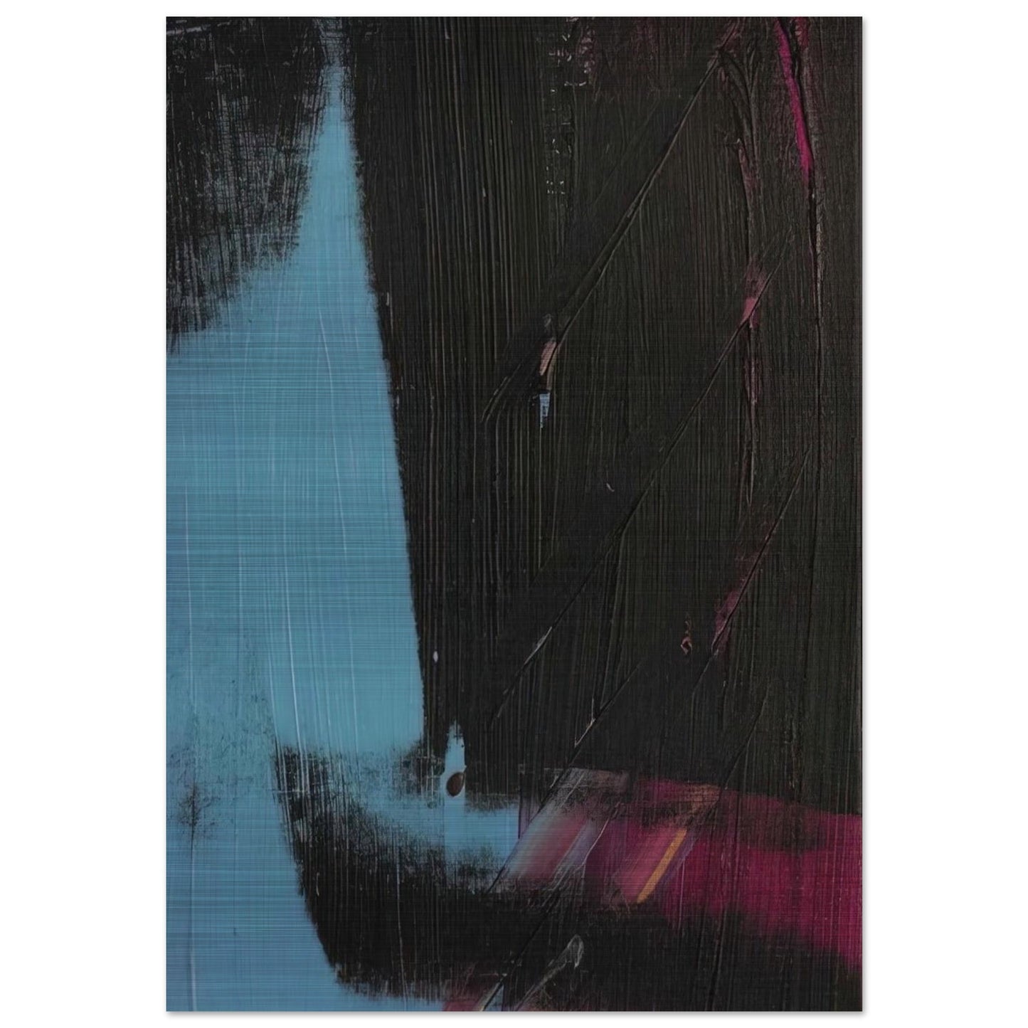 Shadow - Andy Warhol Brushed Aluminum Print - 70x100 cm / 28x40 inches | Andy Warhol Aluminum Print | Andy Warhol Prints