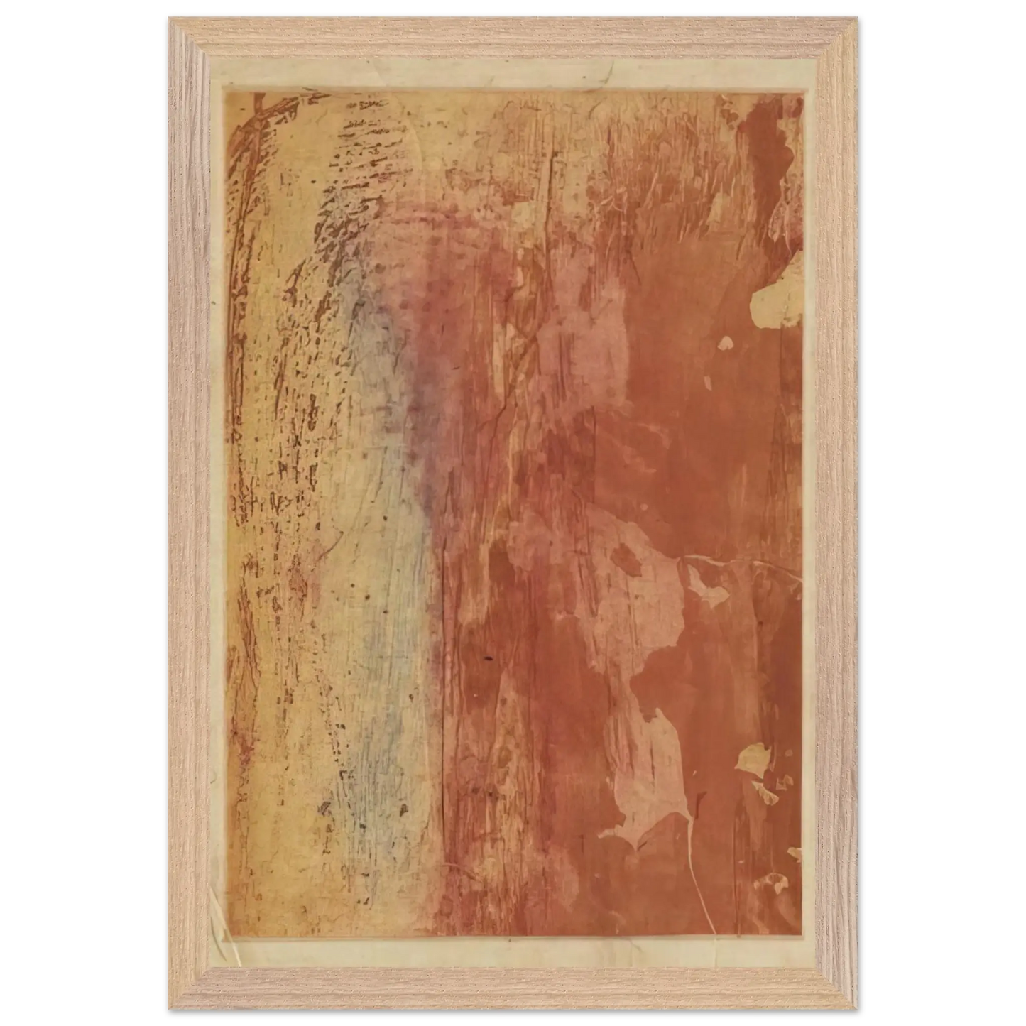 Helen Frankenthaler - Ganymede - 1978 Wall art - 30x40 cm / 12x16 Inches - Premium Wooden Framed Poster With Fine Art Paper - White frame