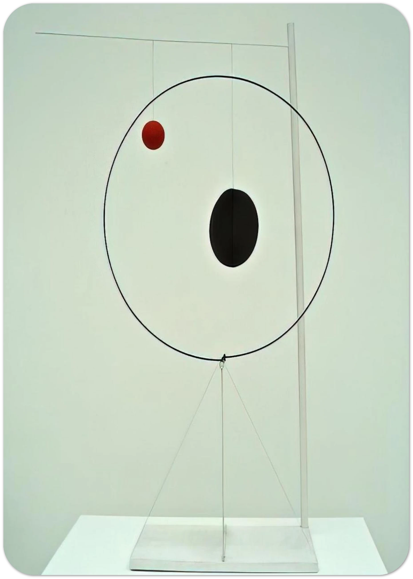 OBJECT WITH RED BALL 1931 By Alexander Calder Pack of 10 Post Cards | Alexander Calder Post Cards | A6 (10.5 x 14.8 cm) - 4.1 x 5.8 inches