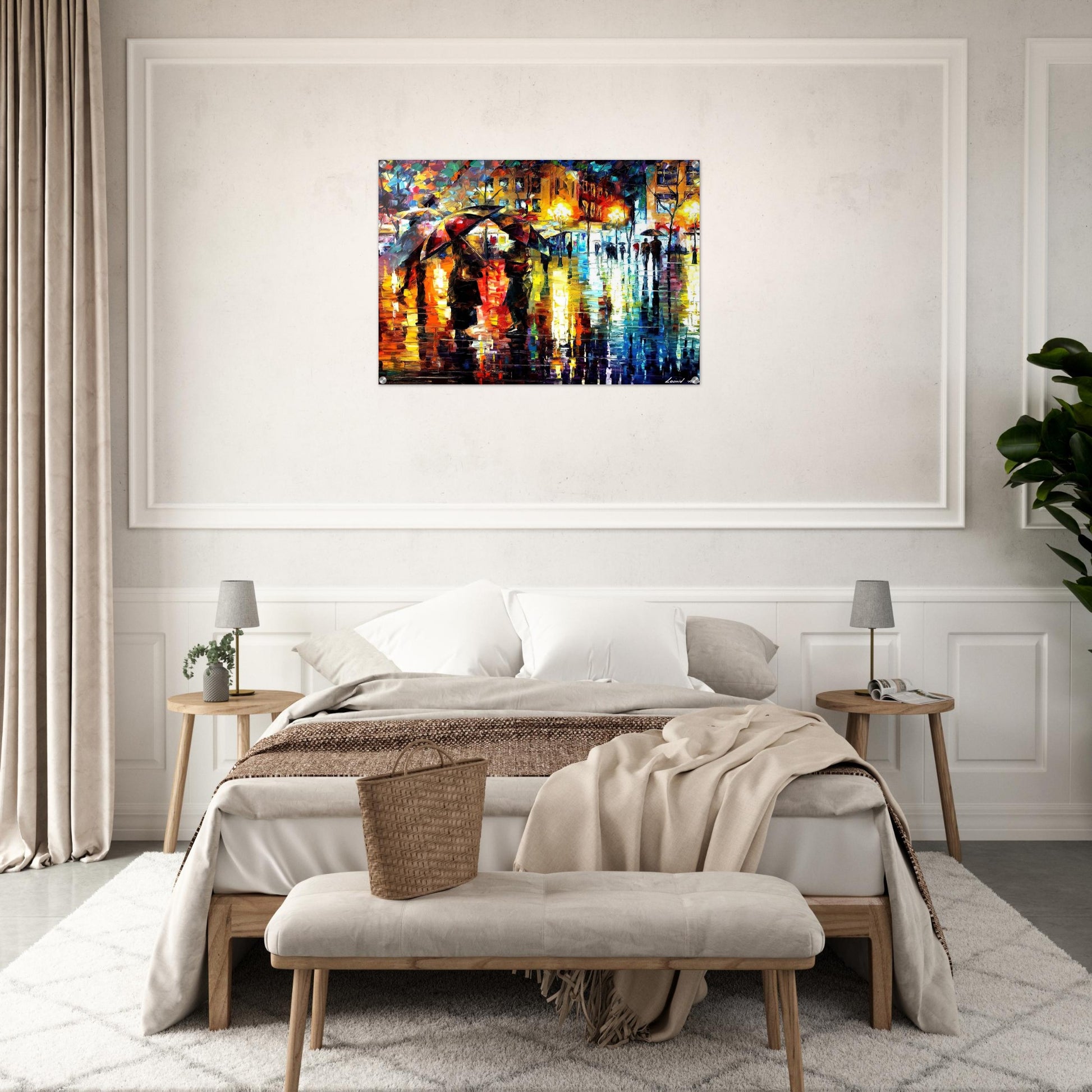 Leonid Afremov - Leonid Afremov Acrylic Print - 70x100 cm / 28x40″ inches
