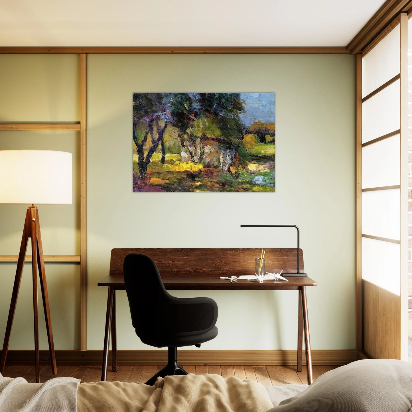 LANDSCAPE CORSICA 1898 - Henri Matisse Brushed Aluminum Print - 70x100 cm / 28x40 inches | Henri Matisse Aluminum Print | Henri Matisse Prints