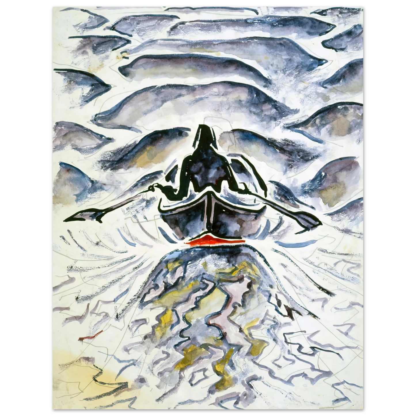 Walter Inglis Anderson - Walter Anderson Wall art - 30x40 cm / 12x16 inches - Fine Art Poster-canvas - -