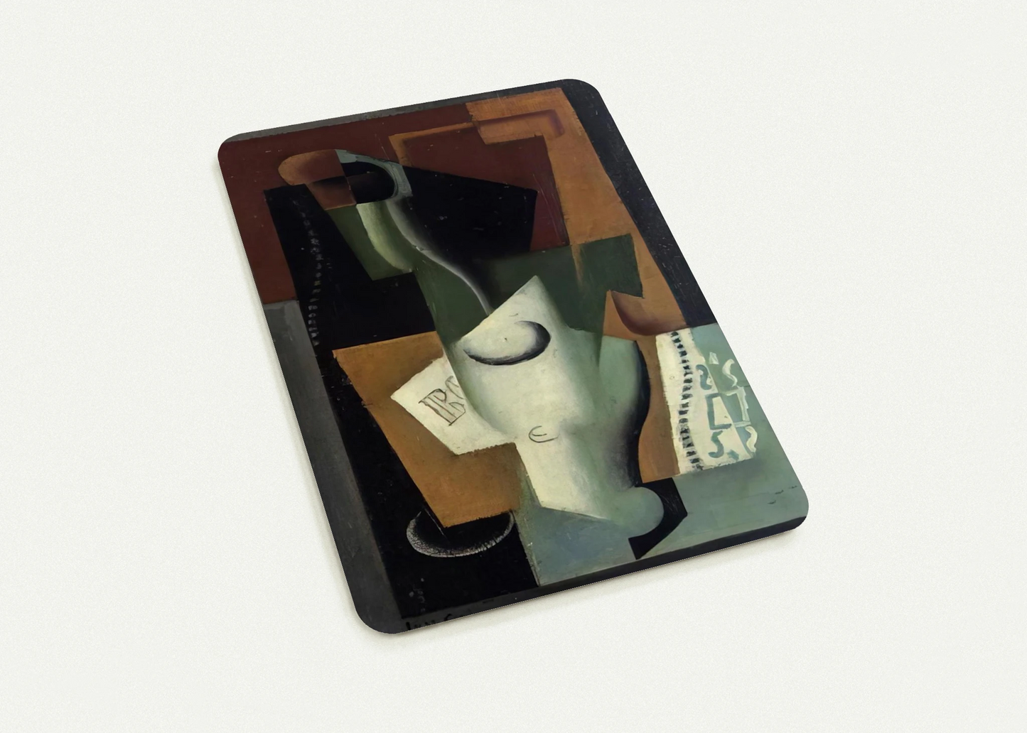 GLASS AND BOTTLE By Juan Gris Pack of 10 Post Cards | Juan Gris Post Cards | A6 (10.5 x 14.8 cm) - 4.1 x 5.8 inches