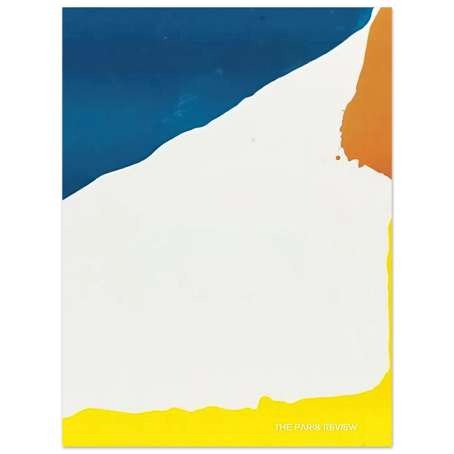 Helen Frankenthaler - Paris Review - 1966 Wall art - 30x40 cm / 12x16 Inches - Premium Wooden Framed Poster With Fine Art Paper - Black frame