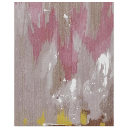 Helen Frankenthaler - Tales of Genji IV - 1998 Wall art - 60x80 cm / 24x32 inches - Premium Wooden Framed Poster With Fine Art Paper-canvas - White frame