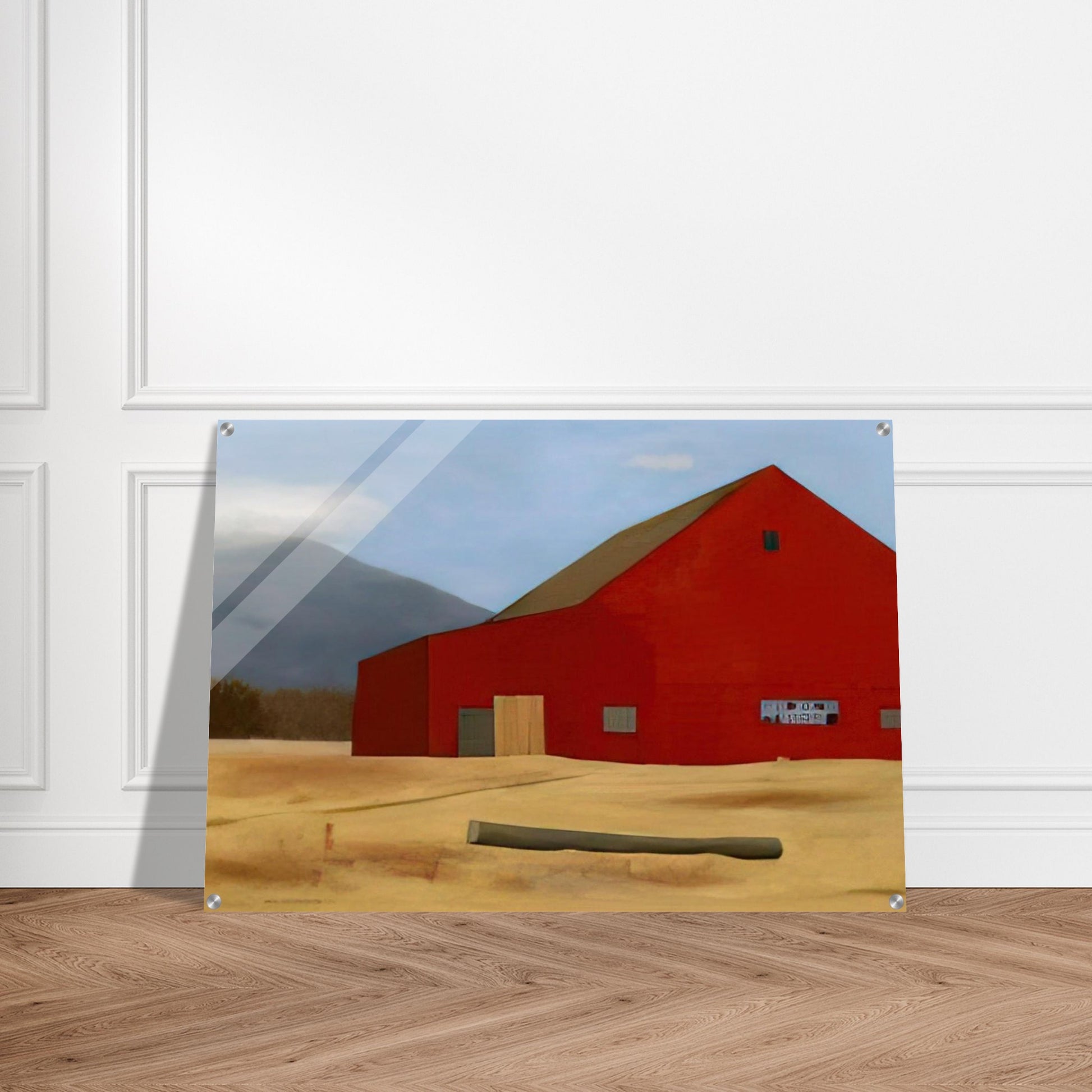 Orange no. 2 1939 - Precisionism - Ralston Crawford Acrylic Print - 70x100 cm / 28x40″ inches