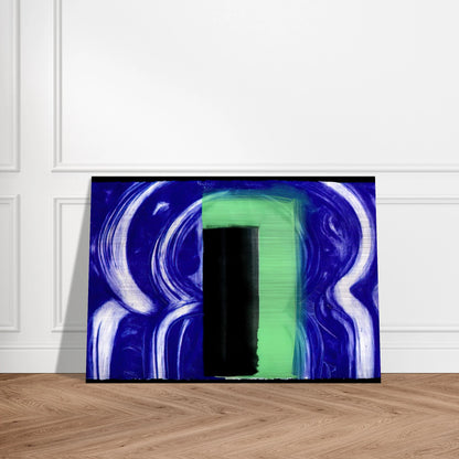 Moroccan Door - 1991 - Howard Hodgkin Brushed Aluminum Print - 70x100 cm / 28x40 inches | Howard Hodgkin Aluminum Print | Howard Hodgkin Prints