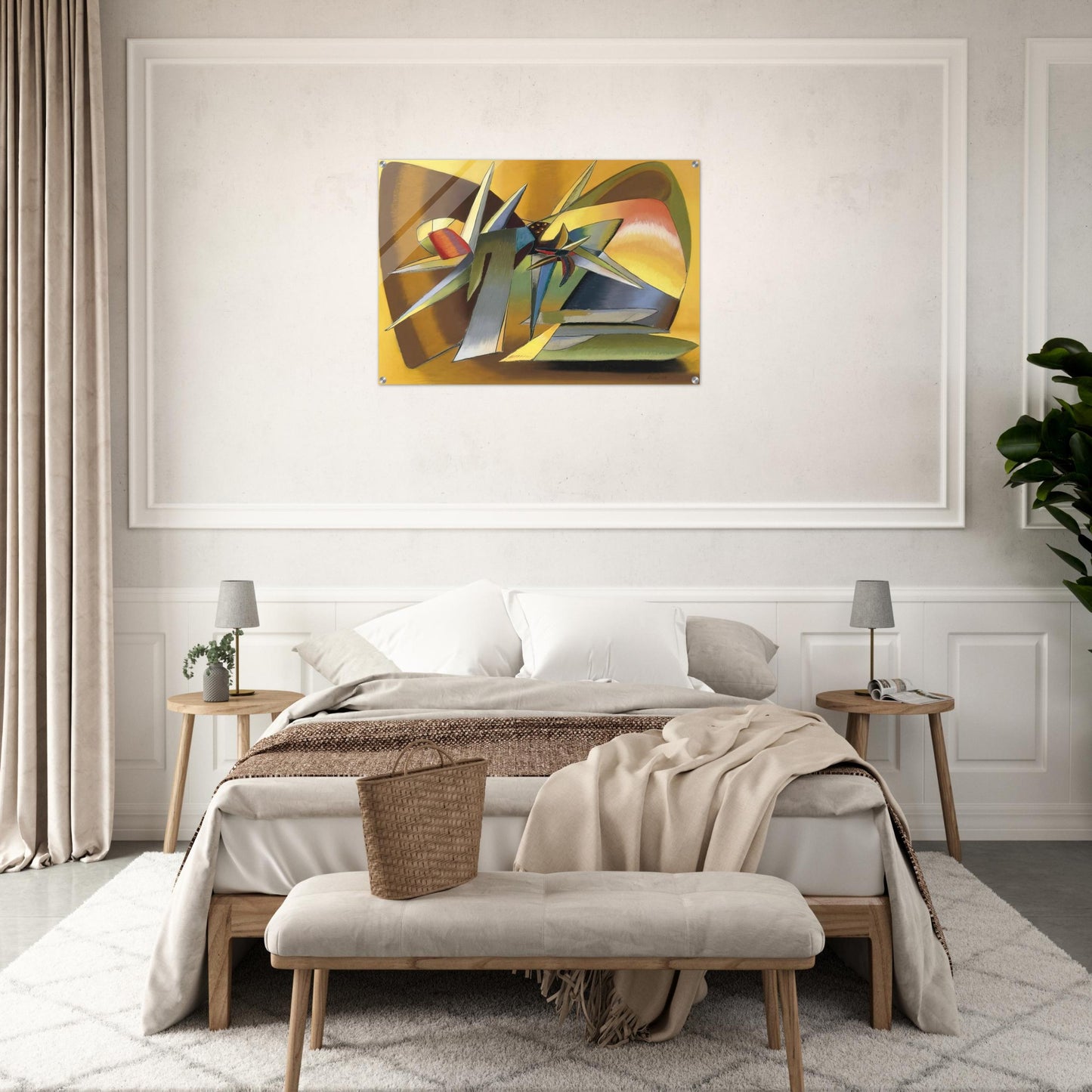 The Desert - 1938 - John Ferren Acrylic Print - 70x100 cm / 28x40″ inches