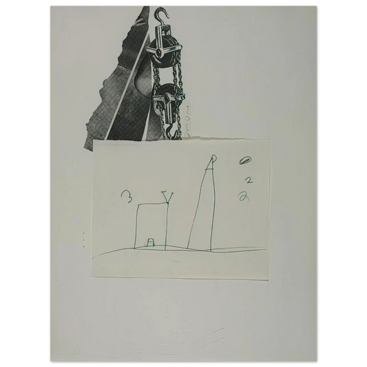 Jim Dine - TOOL BOX 5 1966  75x100 cm / 30x40inches Fine Art Poster