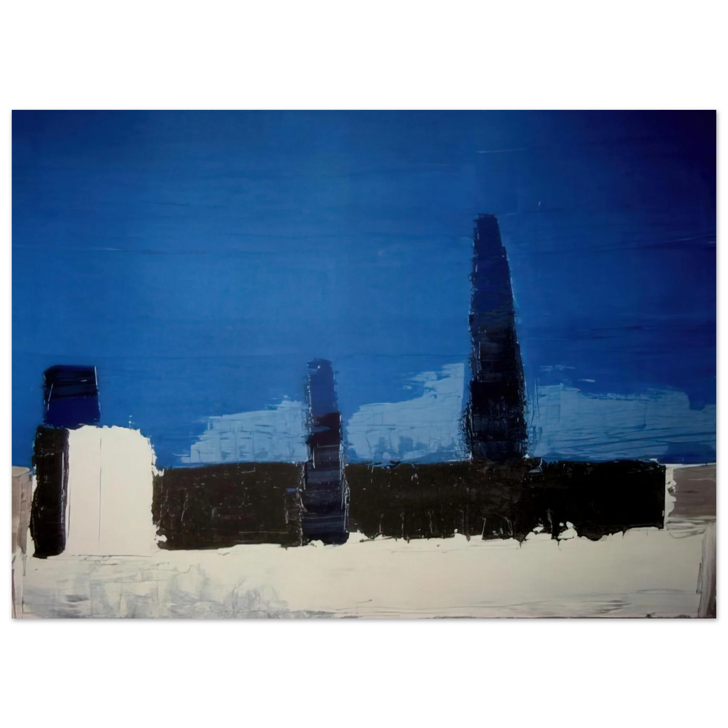 Nicolas de Stael - Fiesole - 1953 Fine Art Poster