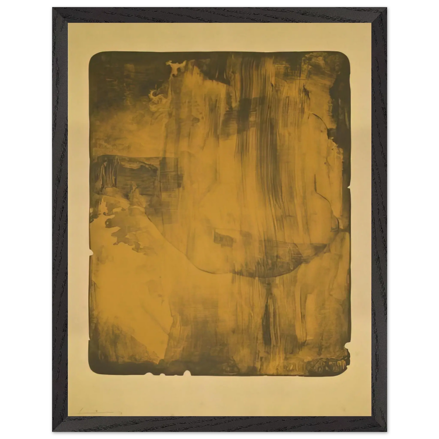 Helen Frankenthaler - Bronze Smoke - 1978 Wall art - 40x50 cm / 16x20 Inches - Fine Art Poster - -