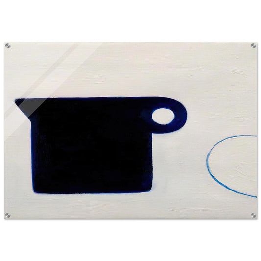 Poem for a Jug No.4 - 1980 - William Scott Acrylic Print - 70x100 cm / 28x40″ inches