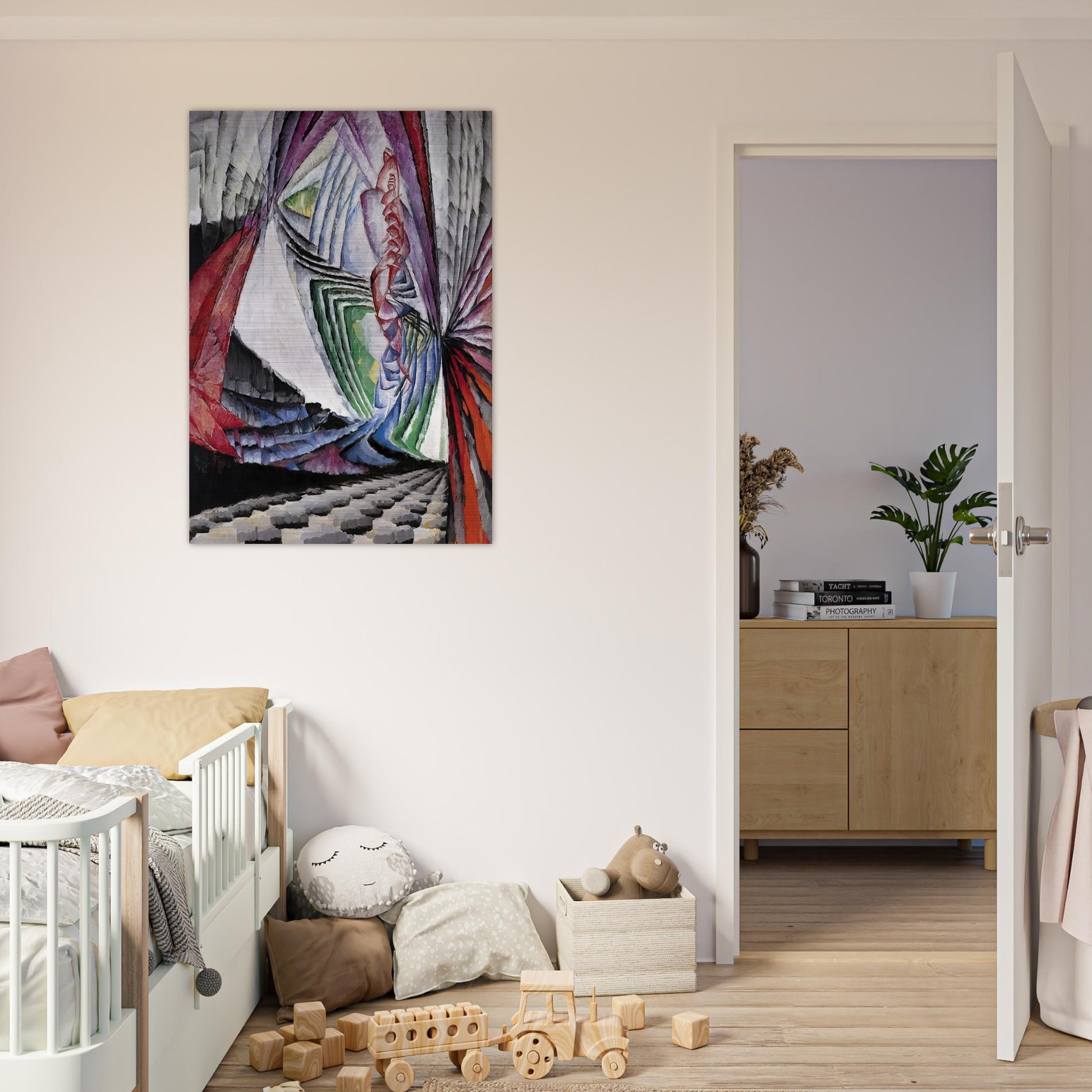 Positioning of Mobile Graphic Elements - Frantisek Kupka Brushed Aluminum Print - 70x100 cm / 28x40 inches | Frantisek Kupka Aluminum Print | Frantisek Kupka Prints
