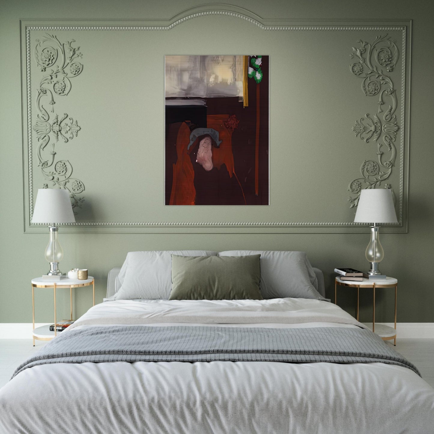 The Widow of Fantin Latour, 1988- - Helen Frankenthaler Brushed Aluminum Print - 70x100 cm / 28x40 inches | Helen Frankenthaler Aluminum Print | Helen Frankenthaler Prints