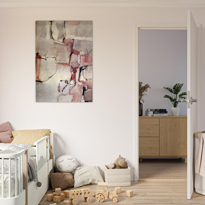Albuquerque #3 - Richard Diebenkorn Brushed Aluminum Print - 70x100 cm / 28x40 inches | Richard Diebenkorn Aluminum Print | Richard Diebenkorn Prints