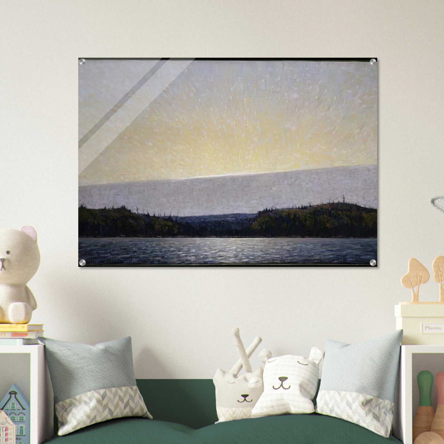 MORNING CLOUD 1913 - Tom Thomson Acrylic Print - 70x100 cm / 28x40″ inches | Tom Thomson Wall Art | Tom Thomson Prints