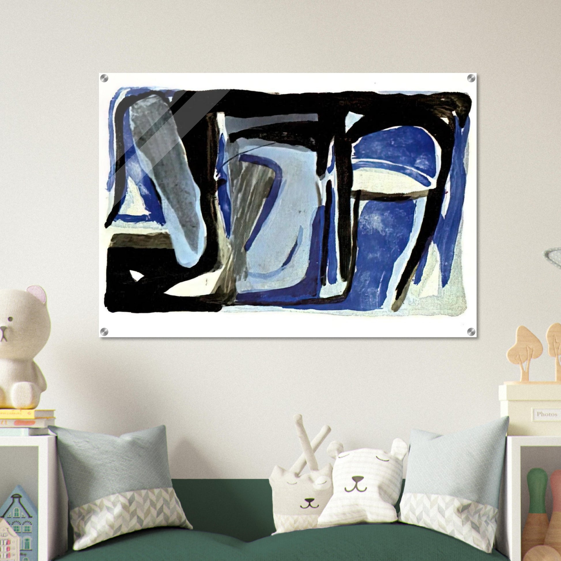 Souvenir Duthuit - 1975 - Bram van Velde Acrylic Print - 70x100 cm / 28x40″ inches
