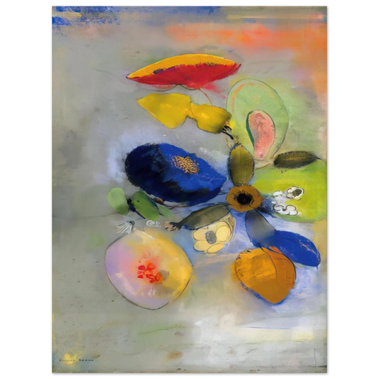 Odilon Redon - FLOWERS 3  75x100 cm / 30x40inches Fine Art Poster