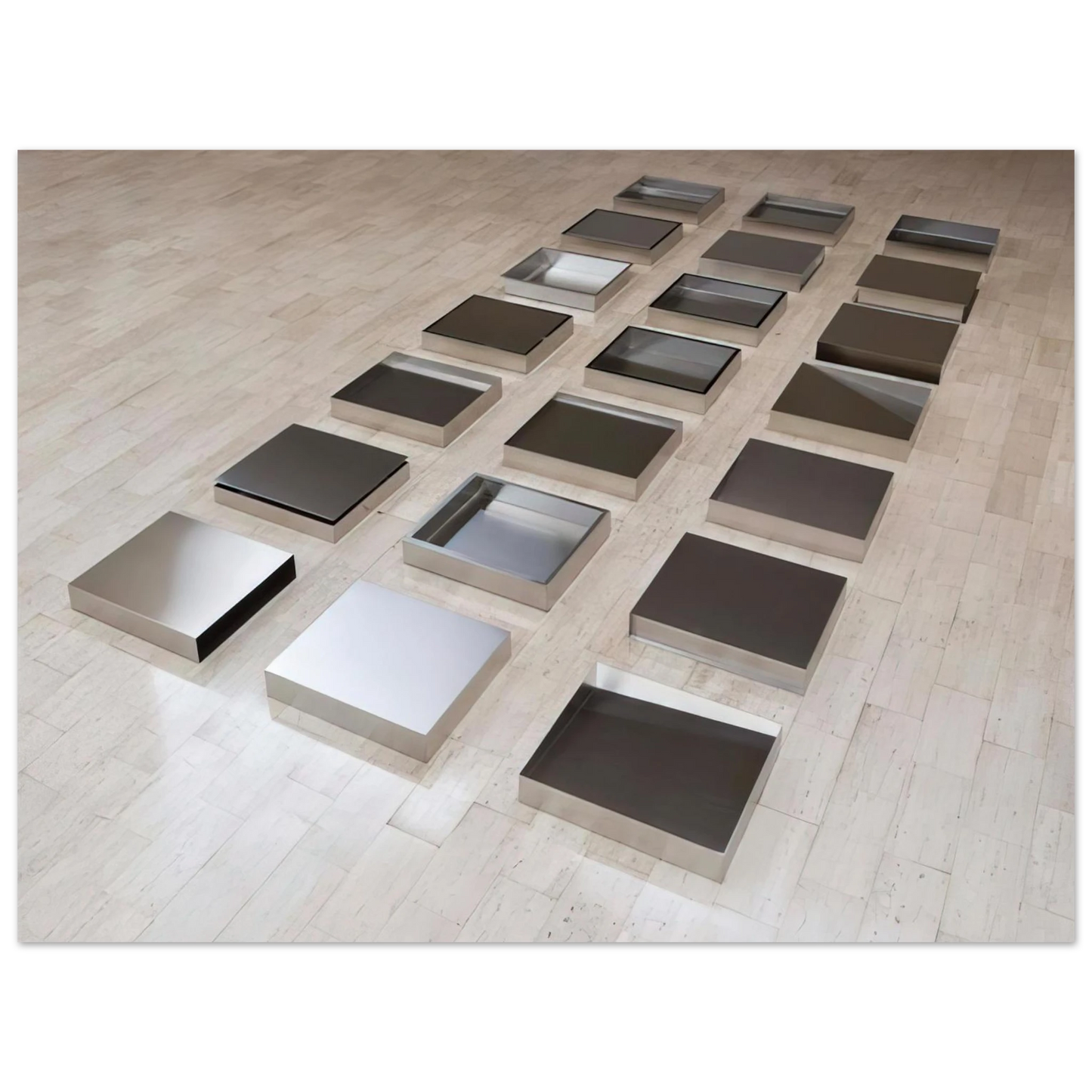 Donald Judd - Untitled - 1977  75x100 cm / 30x40inches Fine Art Poster