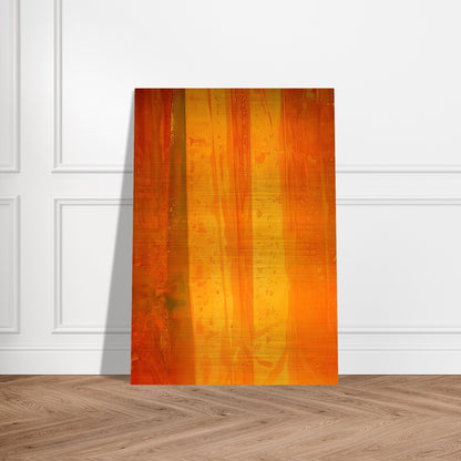 Pink Flutter - Sam Gilliam Brushed Aluminum Print - 70x100 cm / 28x40 inches | Sam Gilliam Aluminum Print | Sam Gilliam Prints