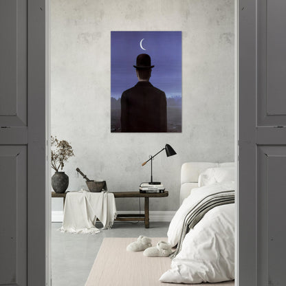 THE SCHOOLMASTER 1954 - Rene Magritte Brushed Aluminum Print - 70x100 cm / 28x40 inches | Rene Magritte Aluminum Print | Rene Magritte Prints