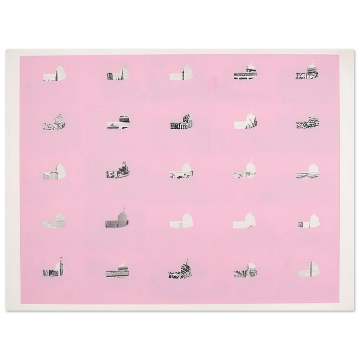 Dieter Roth - Berlin 2 - 1970  75x100 cm / 30x40inches Fine Art Poster