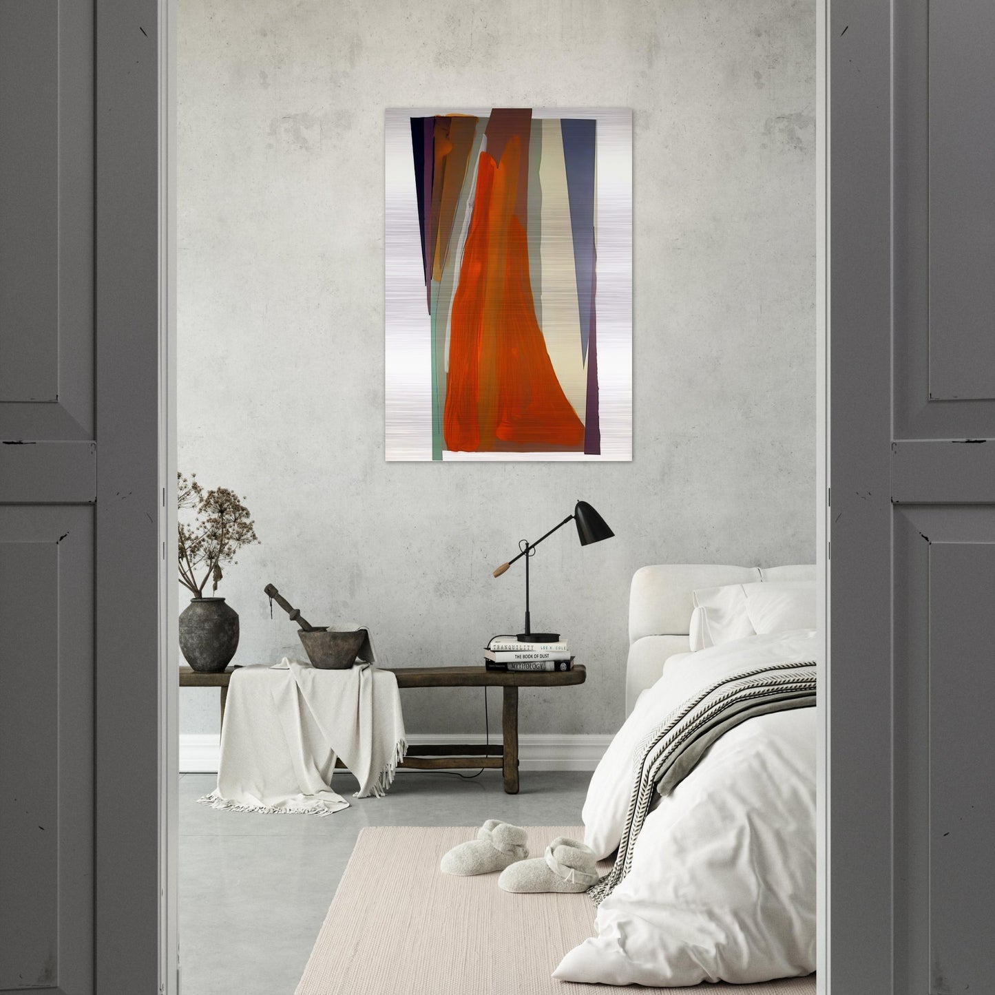 Untitled 9 - 1979 - Larry Zox Brushed Aluminum Print - 70x100 cm / 28x40 inches | Larry Zox Aluminum Print | Larry Zox Prints