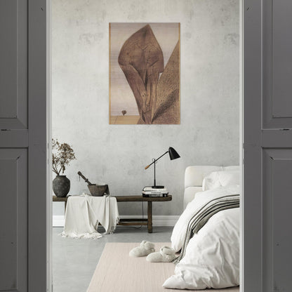 She keeps her secret - Max Ernst Brushed Aluminum Print - 70x100 cm / 28x40 inches | Max Ernst Aluminum Print | Max Ernst Prints