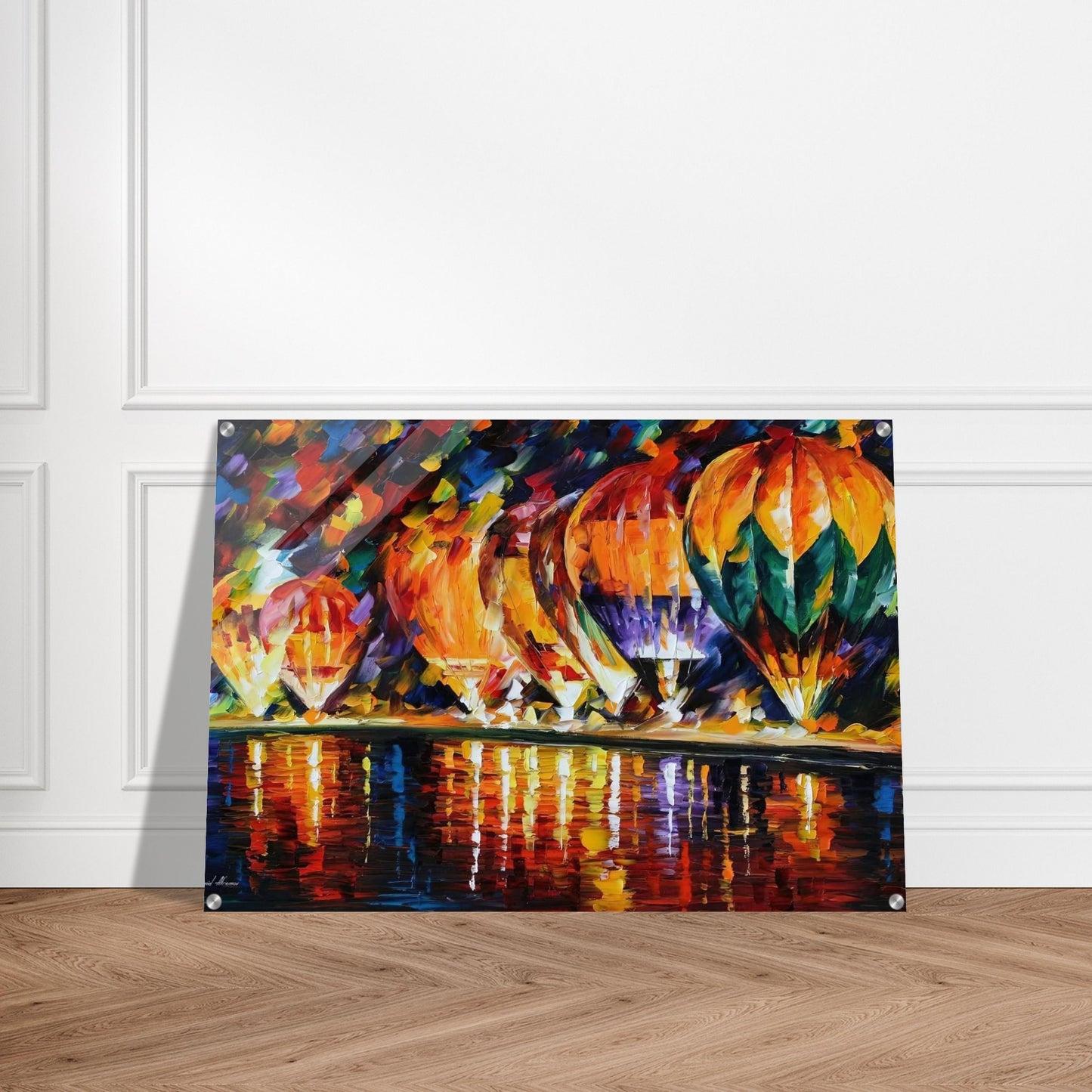 Leonid Afremov - Leonid Afremov Acrylic Print - 70x100 cm / 28x40″ inches