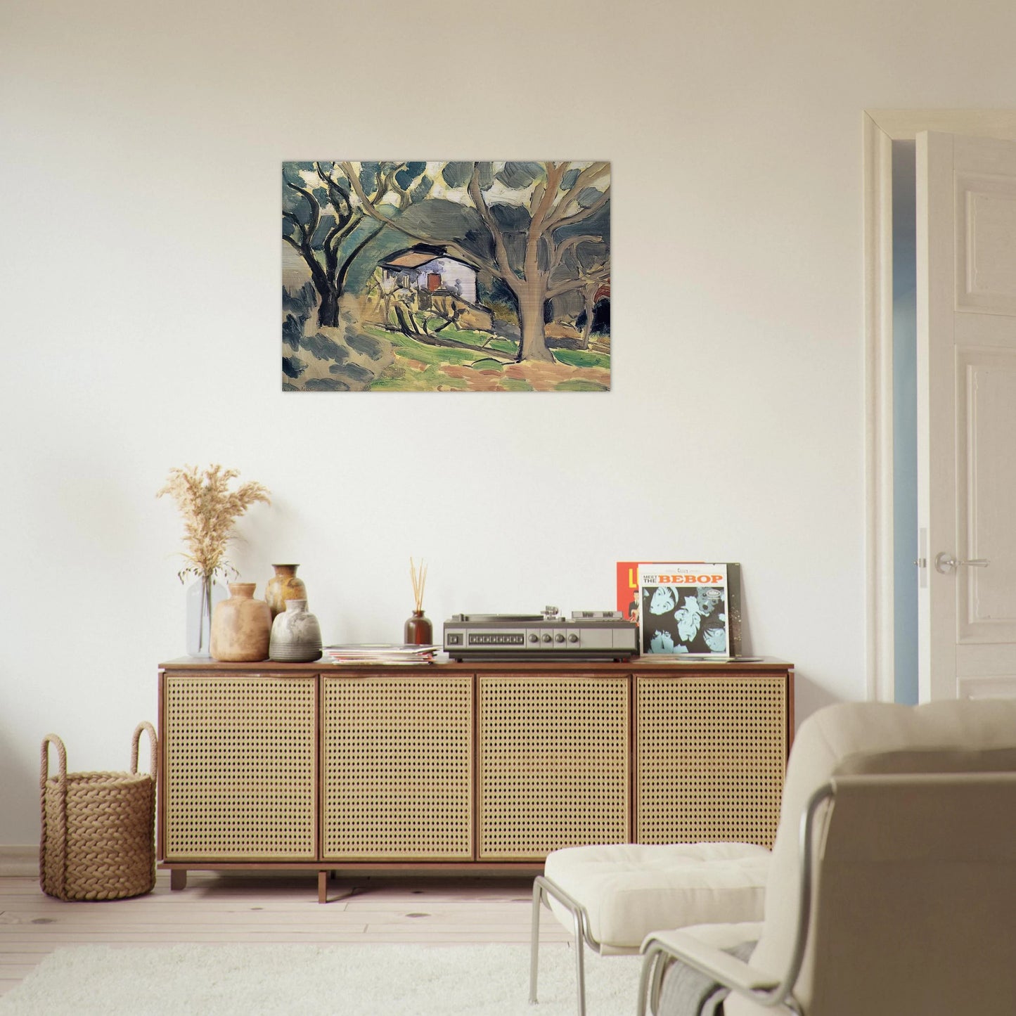 LANDSCAPE - Henri Matisse Brushed Aluminum Print - 70x100 cm / 28x40 inches | Henri Matisse Aluminum Print | Henri Matisse Prints