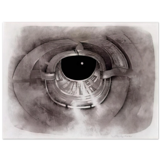Lee Bontecou - UNTITLED 1962 1  75x100 cm / 30x40inches Fine Art Poster