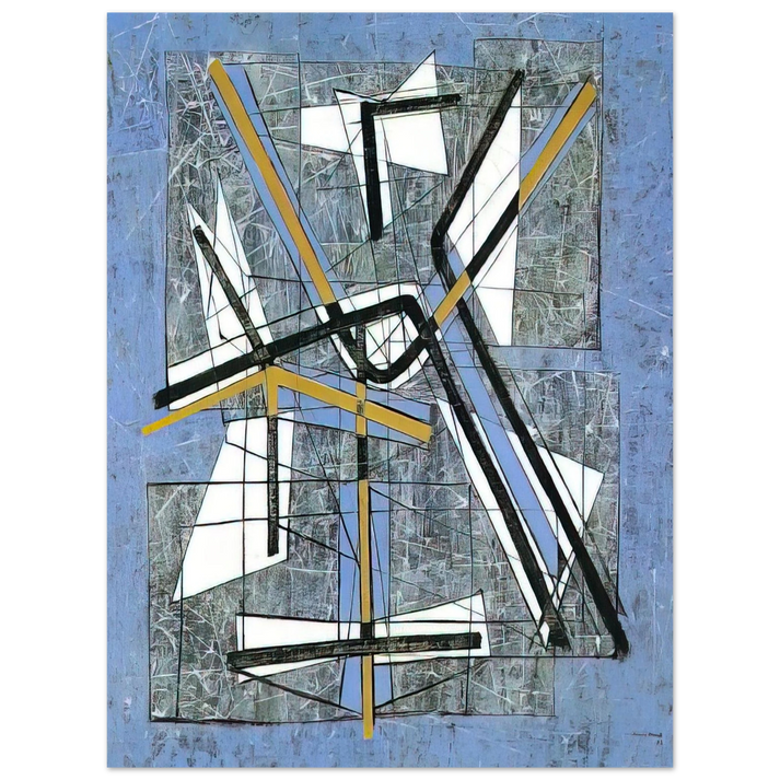 Jimmy Ernst - Animals and Minerals - 1952  75x100 cm / 30x40inches Fine Art Poster