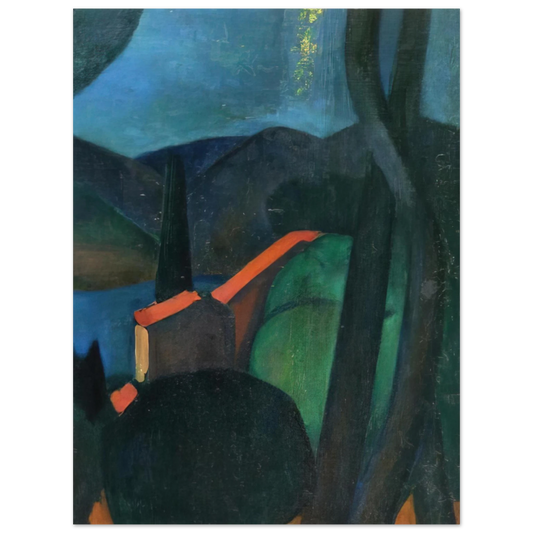 Andre Derain - MARTIGUES LANDSCAPE 1908  75x100 cm / 30x40inches Fine Art Poster