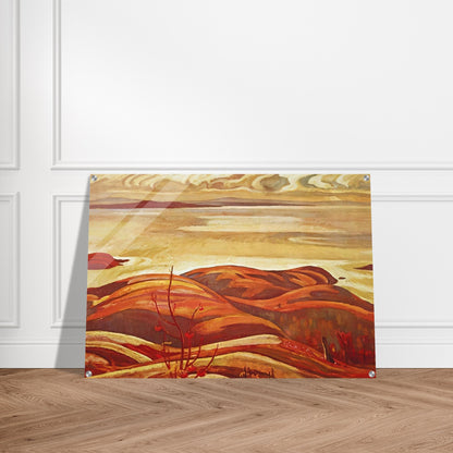 North Shore, Lake Superior - 1926 - A.Y. Jackson Acrylic Print - 70x100 cm / 28x40″ inches | A.Y. Jackson Wall Art | A.Y. Jackson Prints